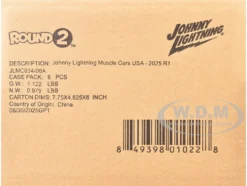 Muscle Cars USA 2025 Release 1 Set A of 6 pieces 1/64 Diecast Model Cars by Johnny Lightning