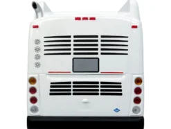 New Flyer Xcelsior Transit Bus Bank White 