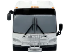 New Flyer Xcelsior Transit Bus Bank White 