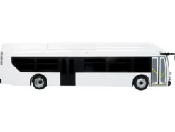 New Flyer Xcelsior Transit Bus Bank White 