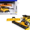 New Holland CR9.90 Combine Yellow with Corn Head and Draper Head "Prestige Collection" 1/32 Diecast Model by ERTL TOMY