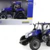New Holland Genesis T8.435 Smarttrax Tractor AVEC PLM Intelligence Blue 1/32 Diecast Model ERTL TOMY 13944