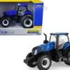 New Holland Genesis T8.380 Tractor Dual Wheels Blue New Holland Agriculture Series 1/32 Diecast Model ERTL TOMY 13976