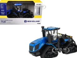 New Holland T9.655 SmartTrax Tractor Blue "Prestige Collection" 1/64 Diecast Model by ERTL TOMY