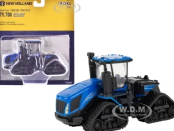 New Holland T9.700 SmartTrax Tractor Blue with Tracks 1/64 Diecast Model by ERTL TOMY