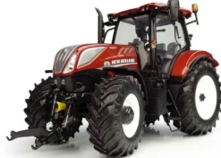 New Holland T7.225 Terracotta Edition Tractor Limited Edition 1000 pieces Worldwide 1/32 Diecast Model Universal Hobbies UH5376