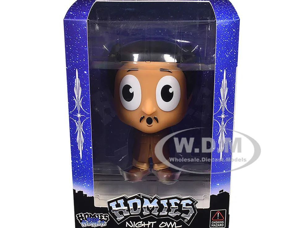 Night Owl 4.5" Figure "Homies Big Headz" Series 5 Model by Homies