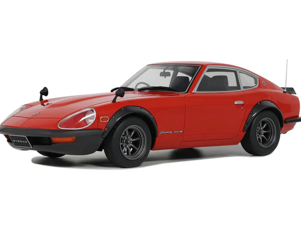1972 Nissan Fairlady 240ZG RHD (Right Hand Drive) Grand Prix Red Limited Edition to 3000 pieces Worldwide 1/18 Model Car by Otto Mobile