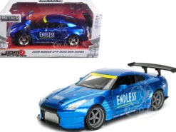 2009 Nissan GT-R R35 Ben Sopra Blue JDM Tuners 1/24 Diecast Model Car Jada 98647