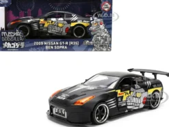 2009 Nissan GT-R (R35) Ben Sopra Matt Black with 