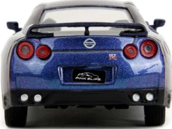 2009 Nissan GT R R35 Purple Metallic Pink Slips Series 1/32 Diecast Model Car Jada 34856