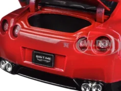 2009 Nissan GT-R R35 Red 1/24 Diecast Car Model Jada 96811