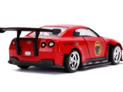 2009 Nissan GT-R R35 Red Red Ranger's Power Rangers 1/32 Diecast Model Car Jada 31827