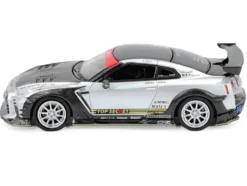 Nissan GT-R (R35) Top Secret RHD (Right Hand Drive) Silver Metallic with Carbon Hood and Top