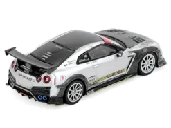 Nissan GT-R (R35) Top Secret RHD (Right Hand Drive) Silver Metallic with Carbon Hood and Top