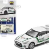 Nissan GT-R R35 White Dubai Police EXPO 2020 Livery Limited Edition to 720 pieces Worldwide 1/64 Diecast Model Car Era Car NS21GTR98