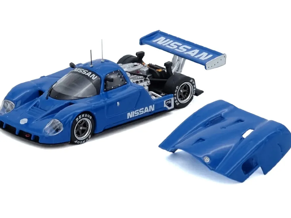 Nissan R89C "Works Prototype" Blue "World Sports Car Championship" (1989) 1/64 Diecast Model Car by Inno Models