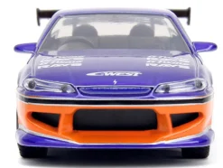 2001 Nissan Silvia S15 RHD (Right Hand Drive) Blue Metallic with Graphics