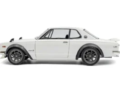 1970 Nissan Skyline (C10) Hakosuka RHD (Right Hand Drive) White 1/18 Diecast Model Car by Solido