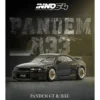 Nissan Skyline GT-R (BCNR33) RHD (Right Hand Drive) "Pandem - Rocket Bunny" Black 1/64 Diecast Model Car by Inno Models