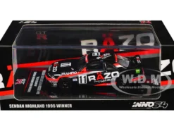 Nissan Skyline GT-R (R33) RHD (Right Hand Drive) #11 "Razo Trampio" N1 Super Endurance Series "Sedan Highland" (1995) 1/64 Diecast Model Car by Inno Models