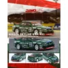Nissan Skyline GT-R (R33) RHD (Right Hand Drive) #32 "Prince Chiba Falken" N1 Super Endurance Series "Tokachi 24 Hours" (1996) 1/64 Diecast Model Car by Inno Models