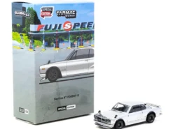 Nissan Skyline HT 2000GT-R RHD (Right Hand Drive) Silver Chrome "Japan Special Edition" "Global64" Series 1/64 Diecast Model Car by Tarmac Works
