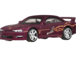 Nissan 240SX (S14) RHD (Right Hand Drive) Maroon with Graphics 