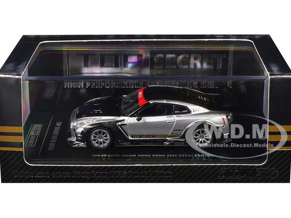 Nissan Top Secret "Tokyo Auto Salon Hong Kong 2025 Event Edition" Set of 2 Pieces 1/64 Diecast Model Cars by Inno Models