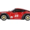 Nissan Z "Pandem" #23 Passion Red Metallic Limited Edition to 6600 pieces Worldwide 1/64 Diecast Model Car by Mini GT