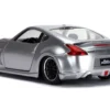 Nissan 370Z Silver Black Hood Fast & Furious Series 1/32 Diecast Model Car Jada 31852