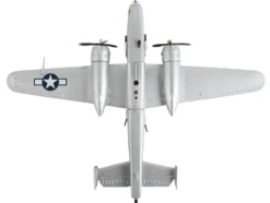 North American B 25J Mitchell Bomber Aircraft Panchito United States Air Force 1/100 Diecast Model Airplane Postage Stamp PS5403-4