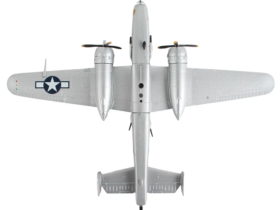 North American B 25J Mitchell Bomber Aircraft Panchito United States Air Force 1/100 Diecast Model Airplane Postage Stamp PS5403-4