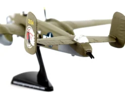 North American B 25J Mitchell Bomber Aircraft Betty s Dream United States Air Force 1/100 Diecast Model Airplane Postage Stamp PS5403-3