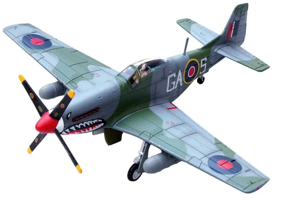 North American Mustang Mk.IV Aircraft "KH774, F/L Ellis Blanchford, No. 112 'Shark' Squadron, 239 Wing, Italy" (1945) Royal Air Force 1/72 Diecast Model Airplane by Legion