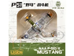 North American P-51D Mustang Aircraft "Margaret IV, James Tapp, 78th Fighter Squadron, 15th Fighter Group, Twentieth Air Force, Iwo Jima" (1945) United States Army Air Forces 1/72 Diecast Model Airplane by Legion