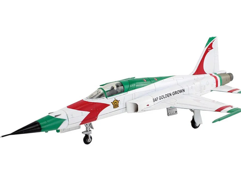 Northrop F-5E Tiger II Aircraft "#1-8, 3-7099, IIAF Golden Crown" Imperial Iranian Air Force "Air Power Series" 1/72 Diecast Model by Hobby Master