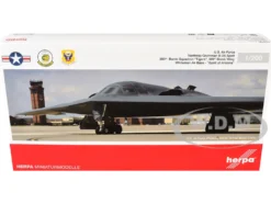 Northrop Grumman B-2A Spirit Stealth Bomber Aircraft "Spirit of Arizona, 393rd Bomb Squadron 'Tigers', 509th Bomb Wing, Whiteman Air Force Base" United States Air Force 1/200 Diecast Model Airplane by Herpa
