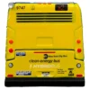 Nova Bus LFSH HEV Hybrid Transit Bus "MTA New York City" Blue with Yellow Graphics Limited Edition to 504 pieces Worldwide 1/87 (HO) Diecast Model by Iconic Replicas