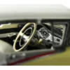1957 Oldsmobile Starfire Coronado Yellow and Alcan White Limited Edition to 200 pieces Worldwide 1/43 Model Car by Goldvarg Collection