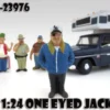 One Eyed Jack "Trailer Park" Figure For 1:24 Diecast Model Cars American Diorama 23976