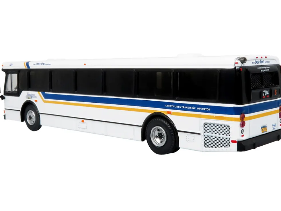 2006 Orion V Transit Bus Westchester NY Bee Line 6 Yonkers Limited Edition The Vintage Bus and Motorcoach Collection 1/87 (HO) Diecast Model Iconic Replicas 87-0515
