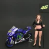 Paddock Girl Figure For 1:18 Scale Models American Diorama 77437