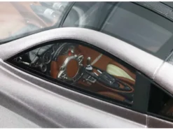 Pagani Huayra Codalunga Iridescent Bronzo Aymara Bronze Metallic with Black Top with DISPLAY CASE Limited Edition to 200 pieces Worldwide 1/18 Model Car by BBR