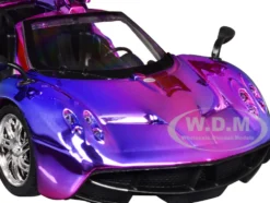 Pagani Huayra Pink and Purple Chrome 