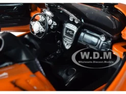 Pagani Huayra Roadster Orange 1/24 Diecast Model Car Motormax 79354