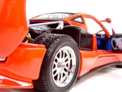 Pagani Zonda C12 Red 1/18 Diecast Model Car Motormax 73147