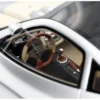 Pagani Zonda C12 Silver Metallic "VIN 001 20th Anniversary Restoration" with DISPLAY CASE Limited Edition to 199 pieces Worldwide 1/18 Model Car by BBR