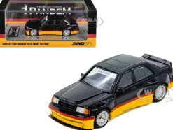 Pandem Rocket Bunny 190E Black with Red and Yellow Stripes