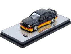 Pandem Rocket Bunny 190E Black with Red and Yellow Stripes